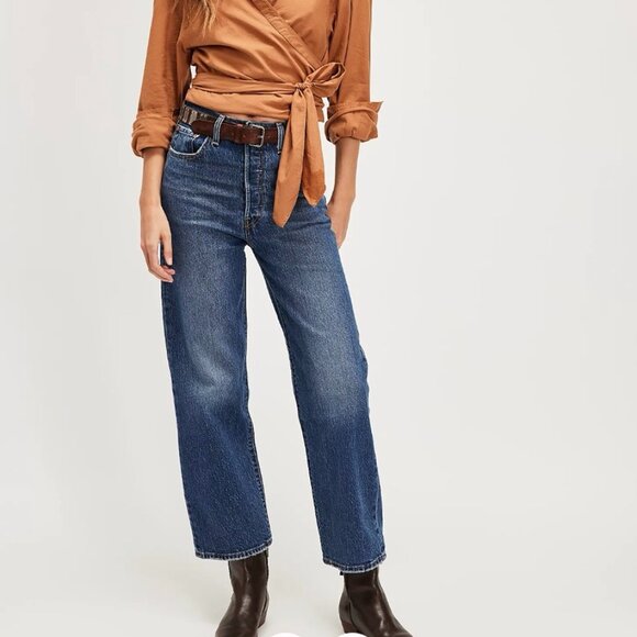 Levi's® Ribcage High Waist Ankle Straight Leg Jeans - NWT - Picture 2 of 8